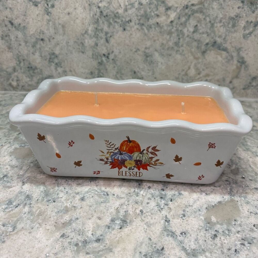 Fall Loaf Pan Candle